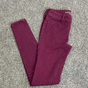 *American Eagle Outfitters Women’s Jeggings  Super Stretch Sz 2